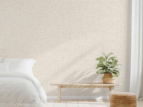 Tranh Cuộn Vân Vải Tối Giản Phong Cách Hàn Nhật – Trang Trí Phòng Ngủ, Chung Cư