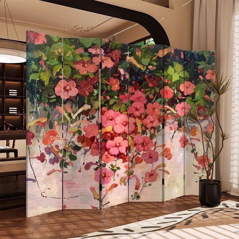 Vách ngăn hoạ tiết CÂY XANH sang trọng in trên vải canvas bền bỉ - Tranhviet247