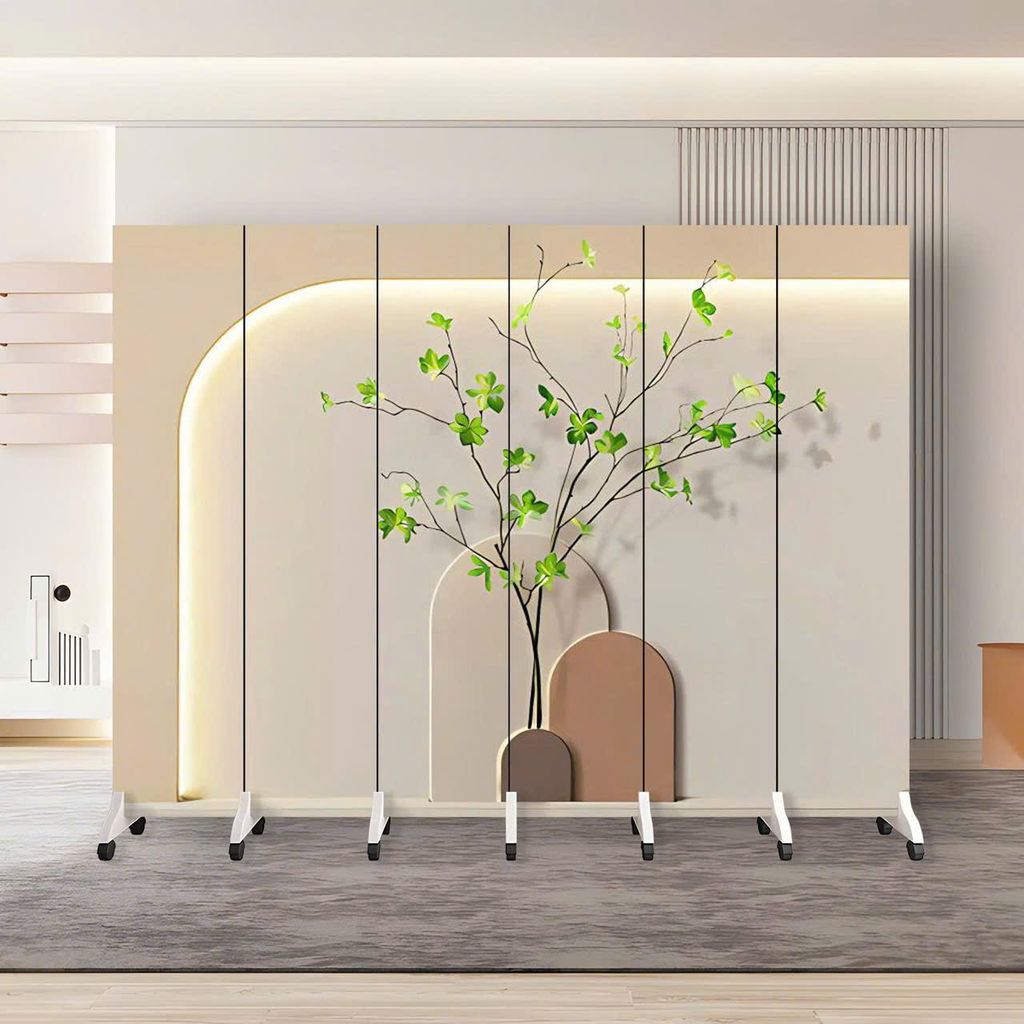 Vách ngăn hoạ tiết CÂY XANH sang trọng in trên vải canvas bền bỉ - Tranhviet247