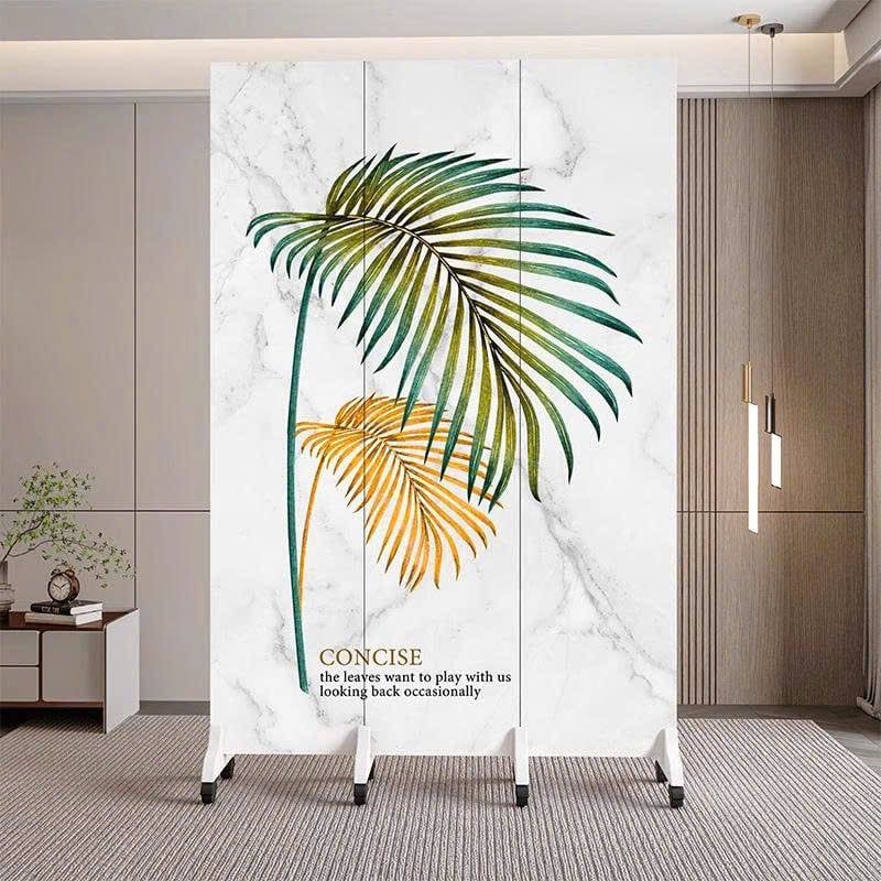 Vách ngăn hoạ tiết CÂY XANH sang trọng in trên vải canvas bền bỉ - Tranhviet247