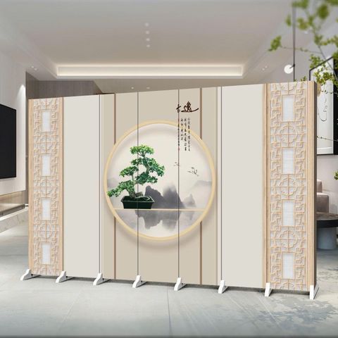 Bình Phong Hoa Anh Đào Nhật Bản – Vách Ngăn Trang Trí Phong Cách Shoji Thanh Lịch