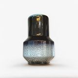  Bình vuốt tay dáng trụ hỏa biến đen 