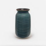  Bình trụ miệng loe vuốt tay viền ngang - H24 