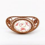  Rổ mây oval mảnh sứ - D15 