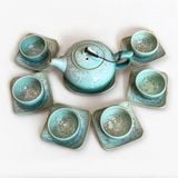  Bộ ấm trà bình tròn 500ml 