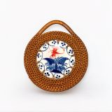  Lót xoong tròn mây mảnh sứ - D10 