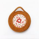  Lót xoong tròn mây mảnh sứ - D10 