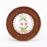  Đĩa mây tròn mảnh sứ - D24 