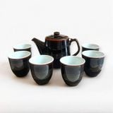  Bộ ấm trà bình trụ 750ml 