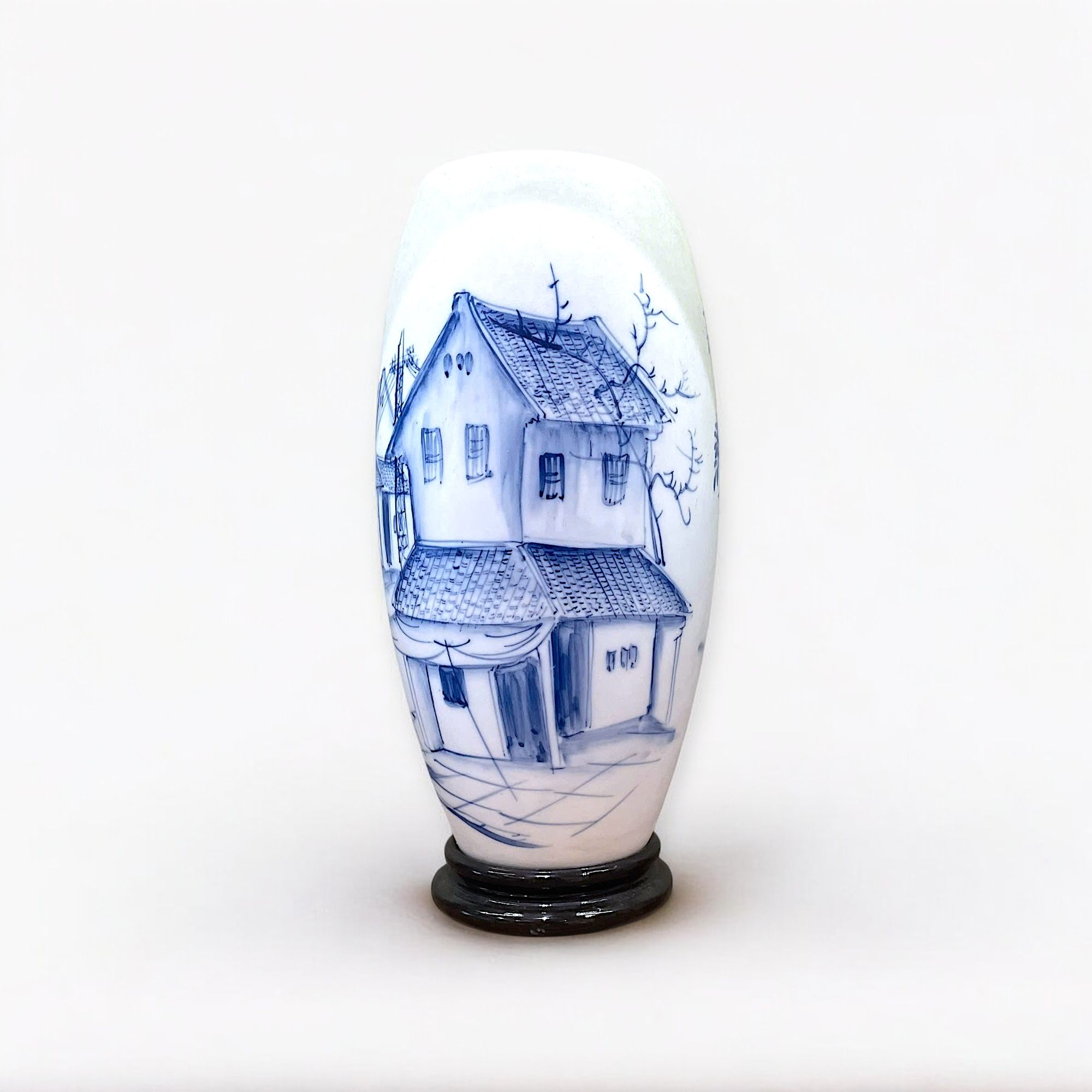  Đèn cao vẽ phố cổ - H33 