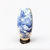  Đèn cao vẽ sen xanh - H33 