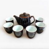  Bộ ấm trà bình trụ 750ml 