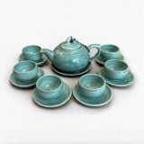  Bộ ấm trà bình tròn 500ml 