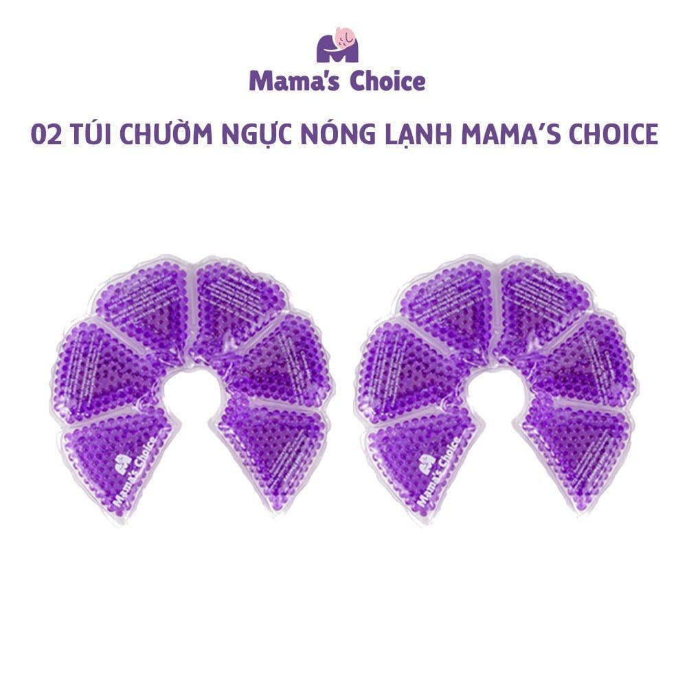 Combo Núm Trợ Ti, Túi Chườm Ngực, Máy Thông Tắc Tia Sữa, Miếng Dán Lạnh Mama's Choice - Combo Chăm Sóc Ngực Mẹ