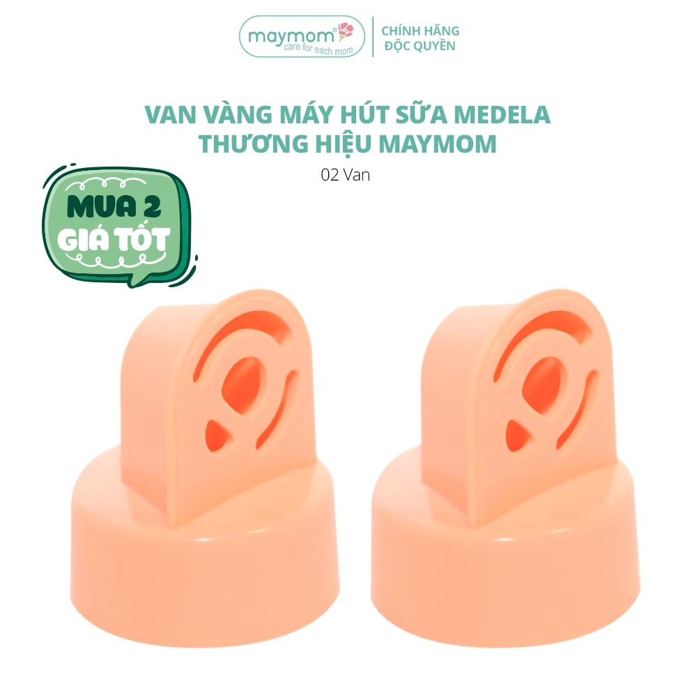 Van Vàng Máy Hút Sữa Maymom, Phụ Kiện Thay Thế Máy Medela Pump, Harmony, Swing, Mini Electric