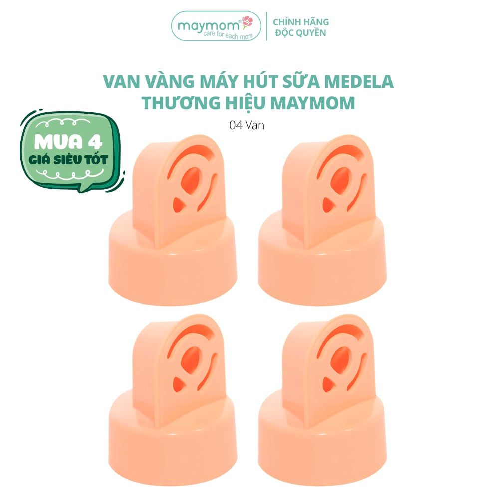 Van Vàng Máy Hút Sữa Maymom, Phụ Kiện Thay Thế Máy Medela Pump, Harmony, Swing, Mini Electric