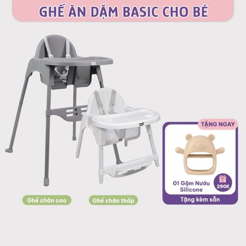 Ghế Ăn Dặm Mama's Choice, Ghế Cho Bé Tập Ăn Dặm, Kiểu Dáng Chắc Chắn Dễ Tháo Lắp và Vệ Sinh