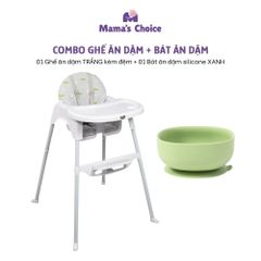 Ghế Ăn Dặm Mama's Choice, Ghế Cho Bé Tập Ăn Dặm, Kiểu Dáng Chắc Chắn Dễ Tháo Lắp và Vệ Sinh