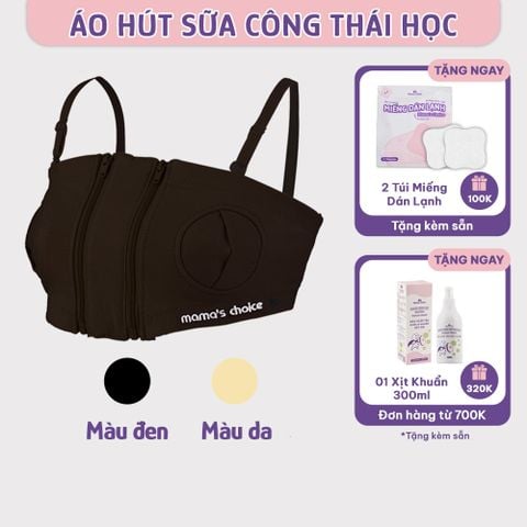 Áo Hút Sữa Rảnh Tay Mama’s Choice, Thiết Kế Công Thái Học, Freesize Phù Hợp Mọi Dáng Mẹ, Co Giãn 4 Chiều, Hút Sữa Êm Ái