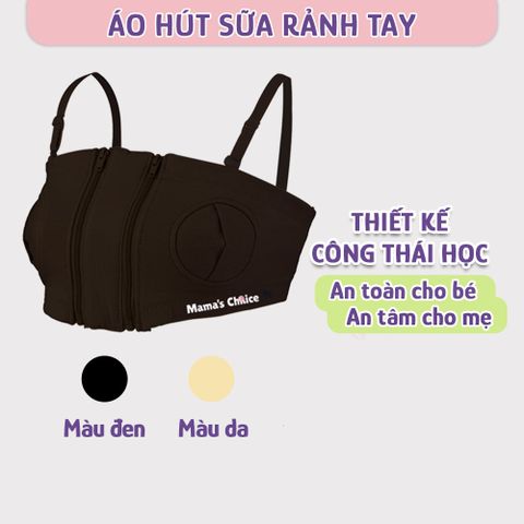 Áo Hút Sữa Rảnh Tay Mama’s Choice, Thiết Kế Công Thái Học, Freesize Phù Hợp Mọi Dáng Mẹ, Co Giãn 4 Chiều, Hút Sữa Êm Ái