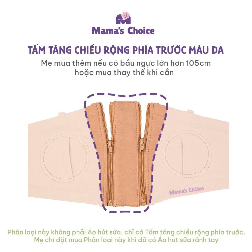 Áo Hút Sữa Rảnh Tay Mama’s Choice, Thiết Kế Công Thái Học, Freesize Phù Hợp Mọi Dáng Mẹ, Co Giãn 4 Chiều, Hút Sữa Êm Ái