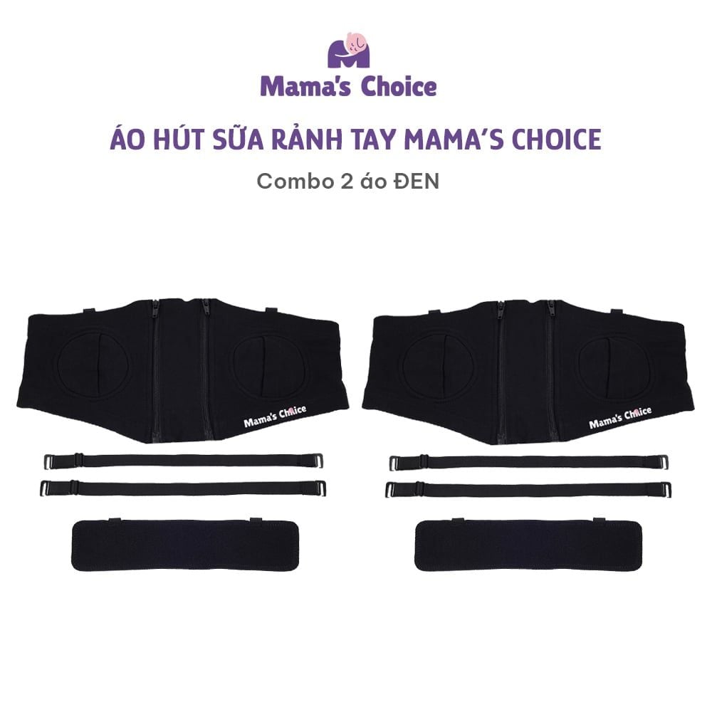 Áo Hút Sữa Rảnh Tay Mama’s Choice, Thiết Kế Công Thái Học, Freesize Phù Hợp Mọi Dáng Mẹ, Co Giãn 4 Chiều, Hút Sữa Êm Ái