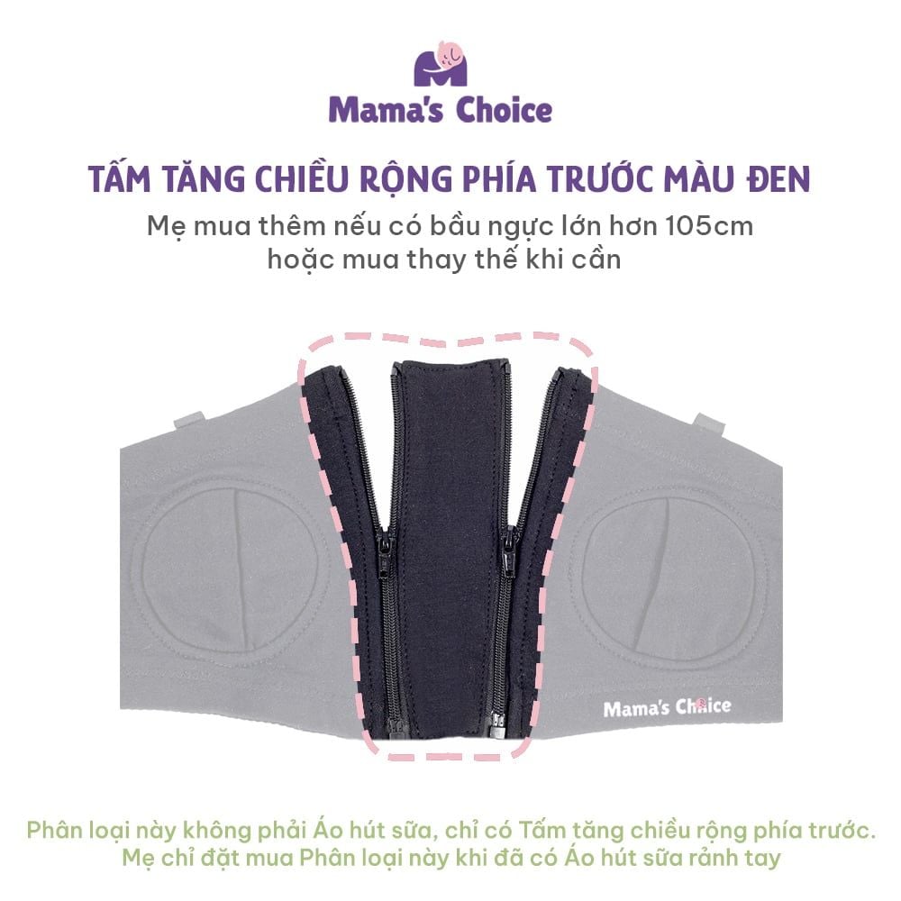 Áo Hút Sữa Rảnh Tay Mama’s Choice, Thiết Kế Công Thái Học, Freesize Phù Hợp Mọi Dáng Mẹ, Co Giãn 4 Chiều, Hút Sữa Êm Ái