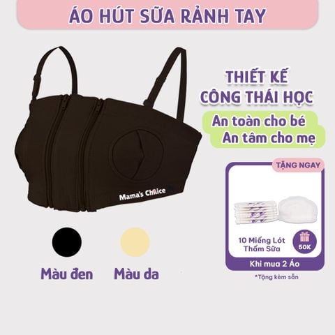 Áo Hút Sữa Rảnh Tay Mama's Choice, Thiết Kế Freesize, Co Giãn 4 Chiều Phù Hợp Mọi Dáng Mẹ