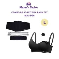 Combo Hỗ Trợ Hút Sữa Rảnh Tay, Áo Hút Sữa và Áo Lót Ngực Đa Năng Mama's Choice, Tăng Hiệu Quả Giảm Gánh Nặng Cho Mẹ