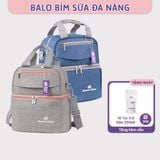 Balo Bỉm Sữa Mama’s Choice, Giữ Lạnh Sữa Mẹ Lên Đến 12h, Giữ Ấm Thức Ăn Cho Mẹ và Bé, Thiết Kế Thời Trang