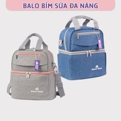 Balo Bỉm Sữa Mama’s Choice, Giữ Lạnh Sữa Mẹ Lên Đến 12h, Giữ Ấm Thức Ăn Cho Mẹ và Bé, Thiết Kế Thời Trang