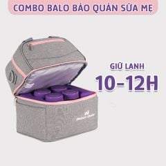 Combo Balo Bảo Quản Sữa Mẹ Mama’s Choice, Trọn Bộ Giữ Nhiệt Bình Sữa Đa Năng, Đựng Đồ Cho Mẹ Bé, Giữ Lạnh Lên Tới 14 Giờ