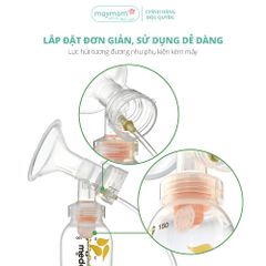 Bộ Phụ Kiện Máy Hút Sữa Medela Swing Thương Hiệu Maymom, Phễu Size Từ 10-32mm
