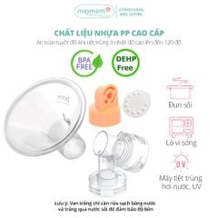 Bộ Phụ Kiện Máy Hút Sữa Medela Swing Thương Hiệu Maymom, Phễu Size Từ 10-32mm