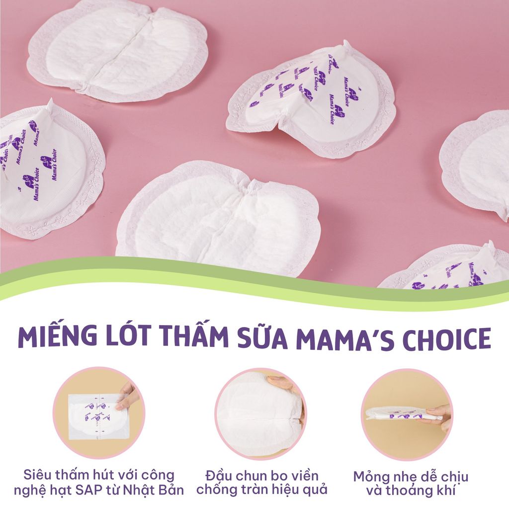 Combo Cốc Hứng Sữa, Phễu Hứng Sữa và Lót Thấm Sữa Mama's Choice, Tiện Lợi Tiết Kiệm Cho Mẹ Bầu và Sau Sinh