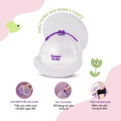 Combo Cốc Hứng Sữa, Phễu Hứng Sữa và Lót Thấm Sữa Mama's Choice, Tiện Lợi Tiết Kiệm Cho Mẹ Bầu và Sau Sinh