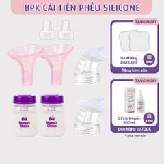 Phụ Kiện Hút Sữa Cải Tiến Phễu Silicone Cho Máy Spectra, Avent, Fazt, Rozabi, Vắt Sữa Êm Ái, Kiểm Định An Toàn Quốc Tế