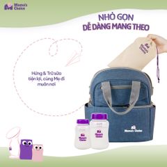 Cốc Hứng Sữa Bình Trữ Sữa Mama's Choice, Combo Hứng Sữa Trữ Sữa Tiện Lợi Cho Mẹ, Kiểm Định An Toàn Cho Bé