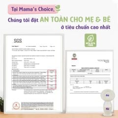 Cốc Hứng Sữa Mama’s Choice, Hút Sữa Rảnh Tay, Chất Liệu Silicone Cao Cấp, Chứng Nhận An Toàn FDA (1 Cốc)