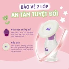 Cốc Hứng Sữa Mama’s Choice, Hút Sữa Rảnh Tay, Chất Liệu Silicone Cao Cấp, Chứng Nhận An Toàn FDA (1 Cốc)