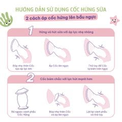 Cốc Hứng Sữa Mama’s Choice, Hút Sữa Rảnh Tay, Chất Liệu Silicone Cao Cấp, Chứng Nhận An Toàn FDA (1 Cốc)