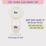 Cốc Hứng Sữa Mama’s Choice, Hút Sữa Rảnh Tay, Chất Liệu Silicone Cao Cấp, Chứng Nhận An Toàn FDA (1 Cốc)