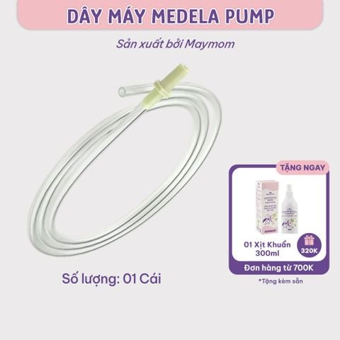 Dây Hút Sữa Medela Pump Sản Xuất bởi Maymom, Không Chứa BPA, An Toàn 100%, Vệ Sinh Dễ Dàng