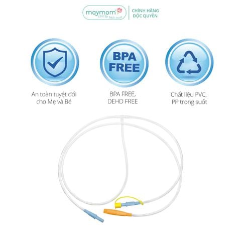 Dây Hút Sữa Medela Sonata Thương Hiệu Maymom, Không Chứa BPA, An Toàn 100%, Vệ Sinh Dễ Dàng (1 dây)