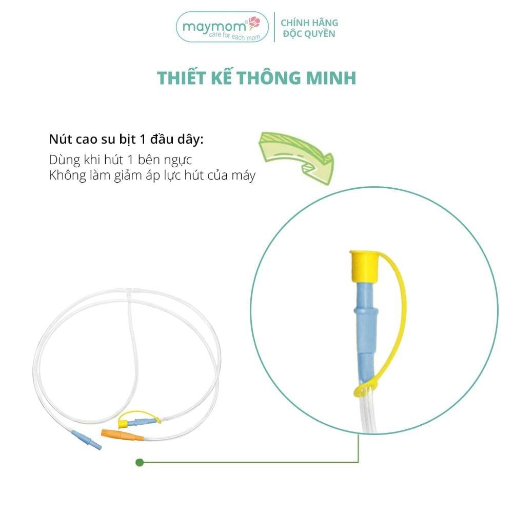Dây Hút Sữa Medela Sonata Thương Hiệu Maymom, Không Chứa BPA, An Toàn 100%, Vệ Sinh Dễ Dàng (1 dây)