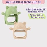 Gặm Nướu Mama's Choice Cao Cấp Cho Bé, Kiểm Định An Toàn Quốc Tế, Chất Liệu Silicone Bạch Kim, Có Hộp Bảo Quản