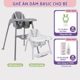 Ghế Ăn Dặm Mama's Choice, Ghế Cho Bé Tập Ăn Dặm, Kiểu Dáng Chắc Chắn Dễ Tháo Lắp và Vệ Sinh