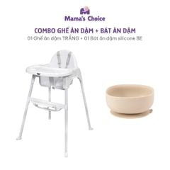Ghế Ăn Dặm Mama's Choice, Ghế Cho Bé Tập Ăn Dặm, Kiểu Dáng Chắc Chắn Dễ Tháo Lắp và Vệ Sinh