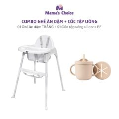 Ghế Ăn Dặm Mama's Choice, Ghế Cho Bé Tập Ăn Dặm, Kiểu Dáng Chắc Chắn Dễ Tháo Lắp và Vệ Sinh