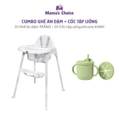 Ghế Ăn Dặm Mama's Choice, Ghế Cho Bé Tập Ăn Dặm, Kiểu Dáng Chắc Chắn Dễ Tháo Lắp và Vệ Sinh